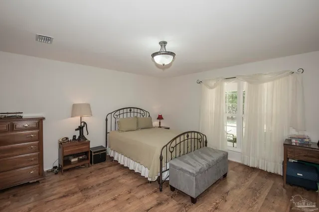 wooden floor in an empty room