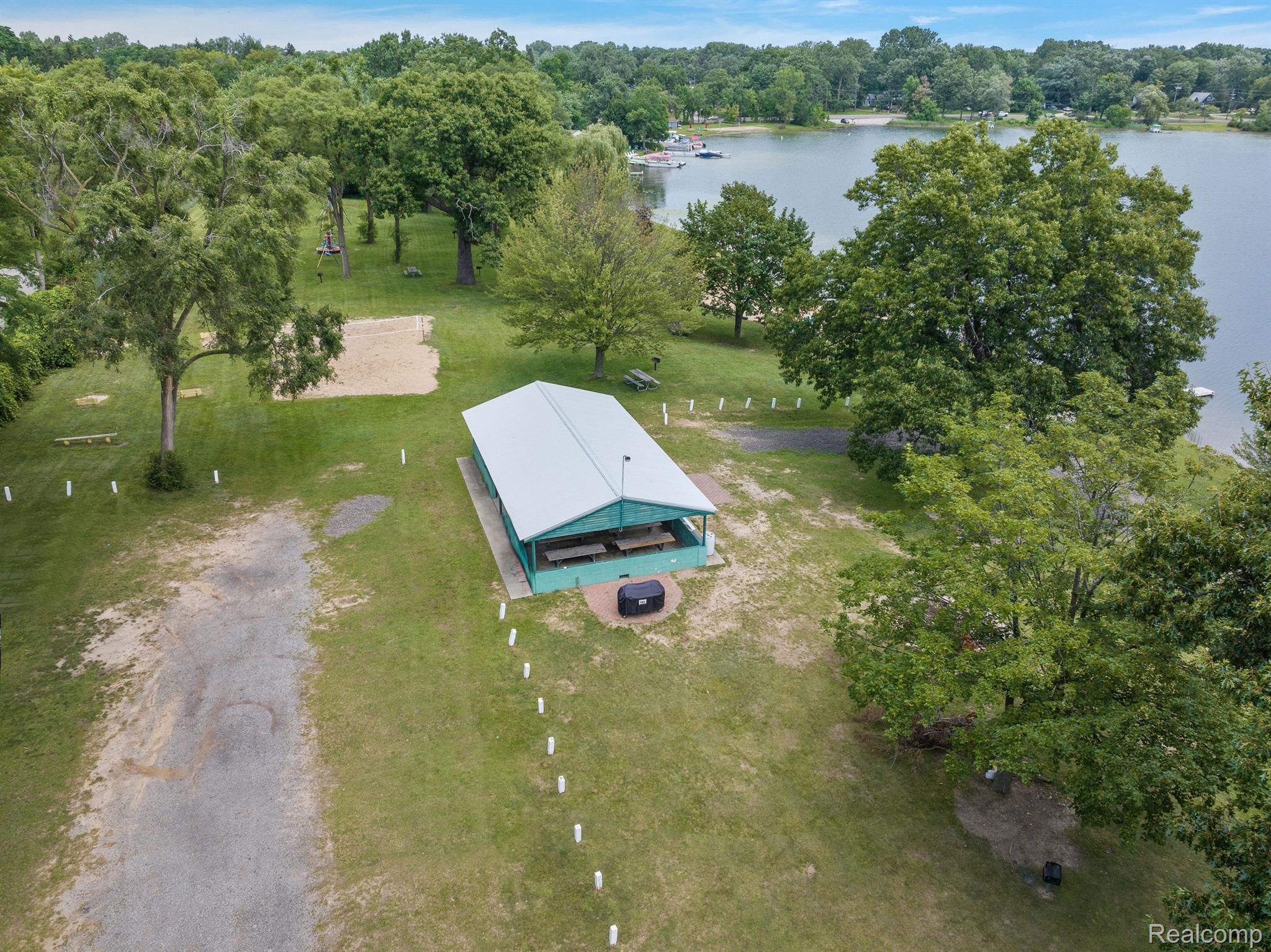 176 Crescent Road Waterford, MI 48327 - Photo 56 of 61 Covered pavilion w/ bathrooms