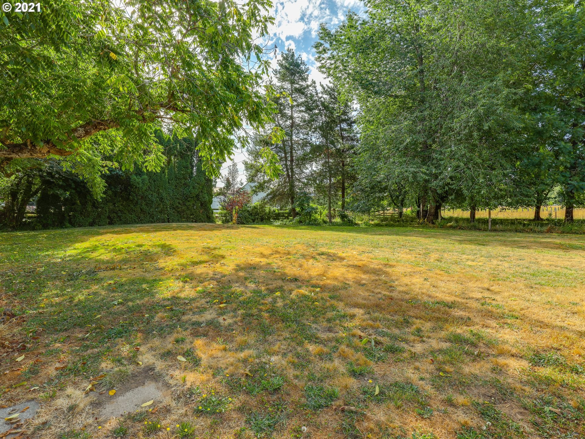 44644 Southeast Coalman Road Sandy, OR 97055 - Photo 31 of 31 a view of a swimming pool and trees in the background