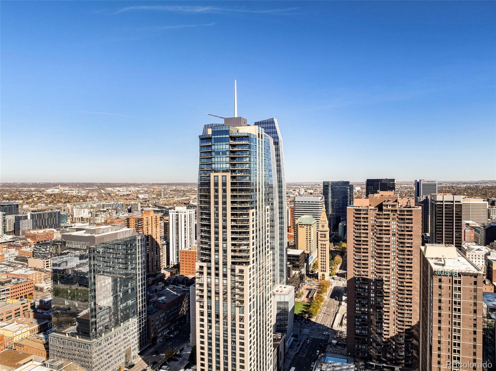 1133 14th Street, Unit 2820 Denver, CO 80202 - Photo 28 of 34 a city view with tall buildings