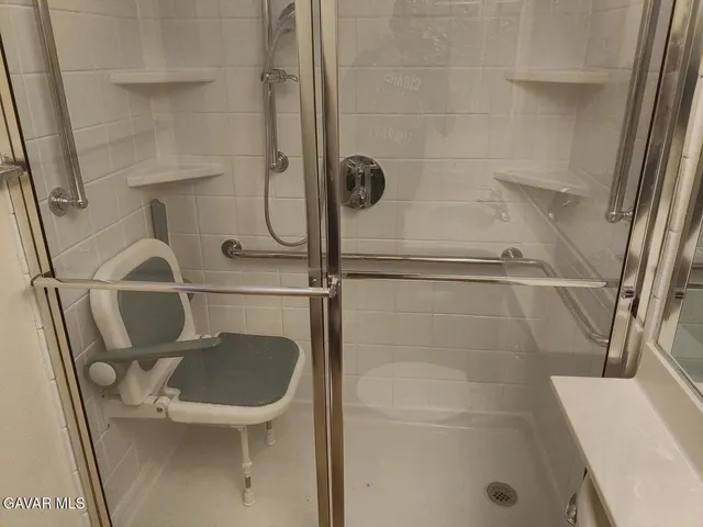 a room with a window