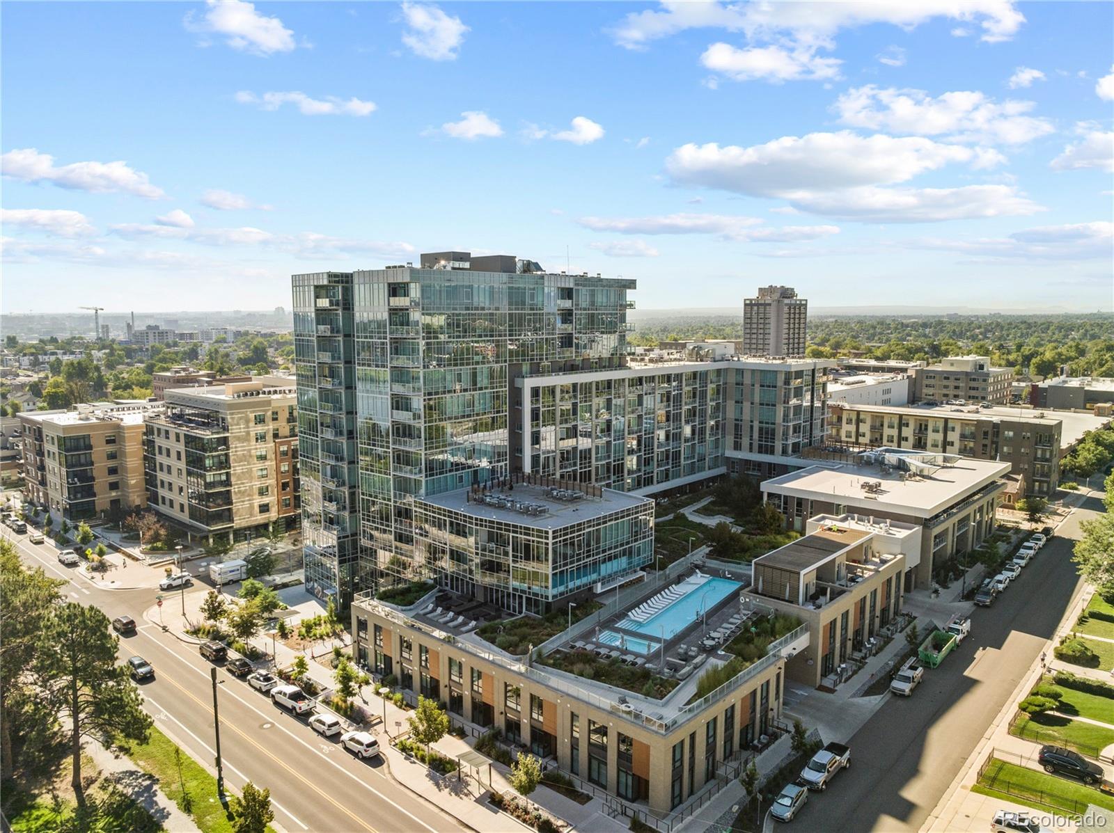 4200 West 17th Avenue, Unit 618 Denver, CO 80204 - Photo 28 of 38 a view of a city with tall buildings