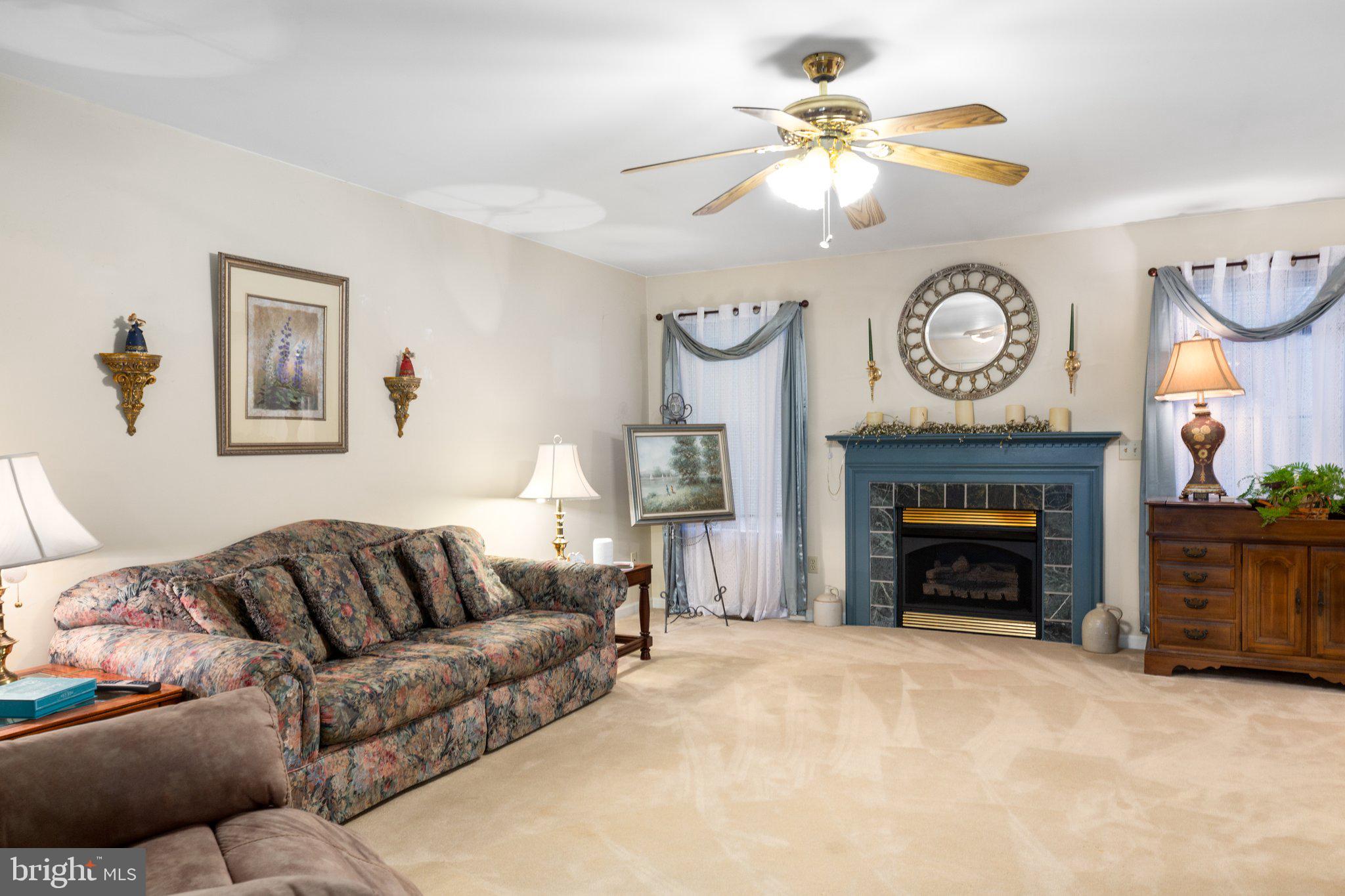 224 Battlefield Road Locust Grove, VA 22508 - Photo 5 of 34 Main living with propane fireplace