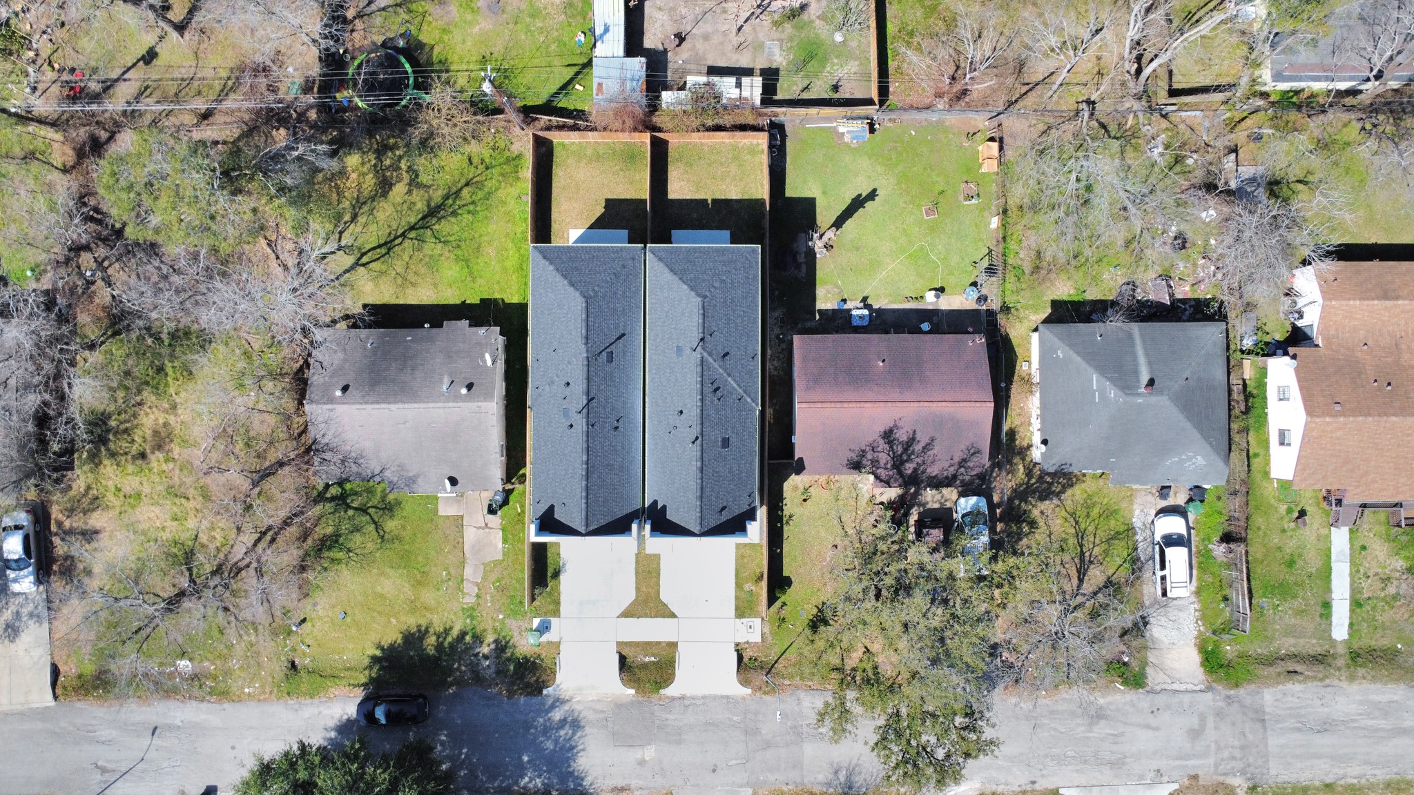 7012 St Augustine Street Houston, TX 77021 - Photo 36 of 45 an aerial view of a house with outdoor space