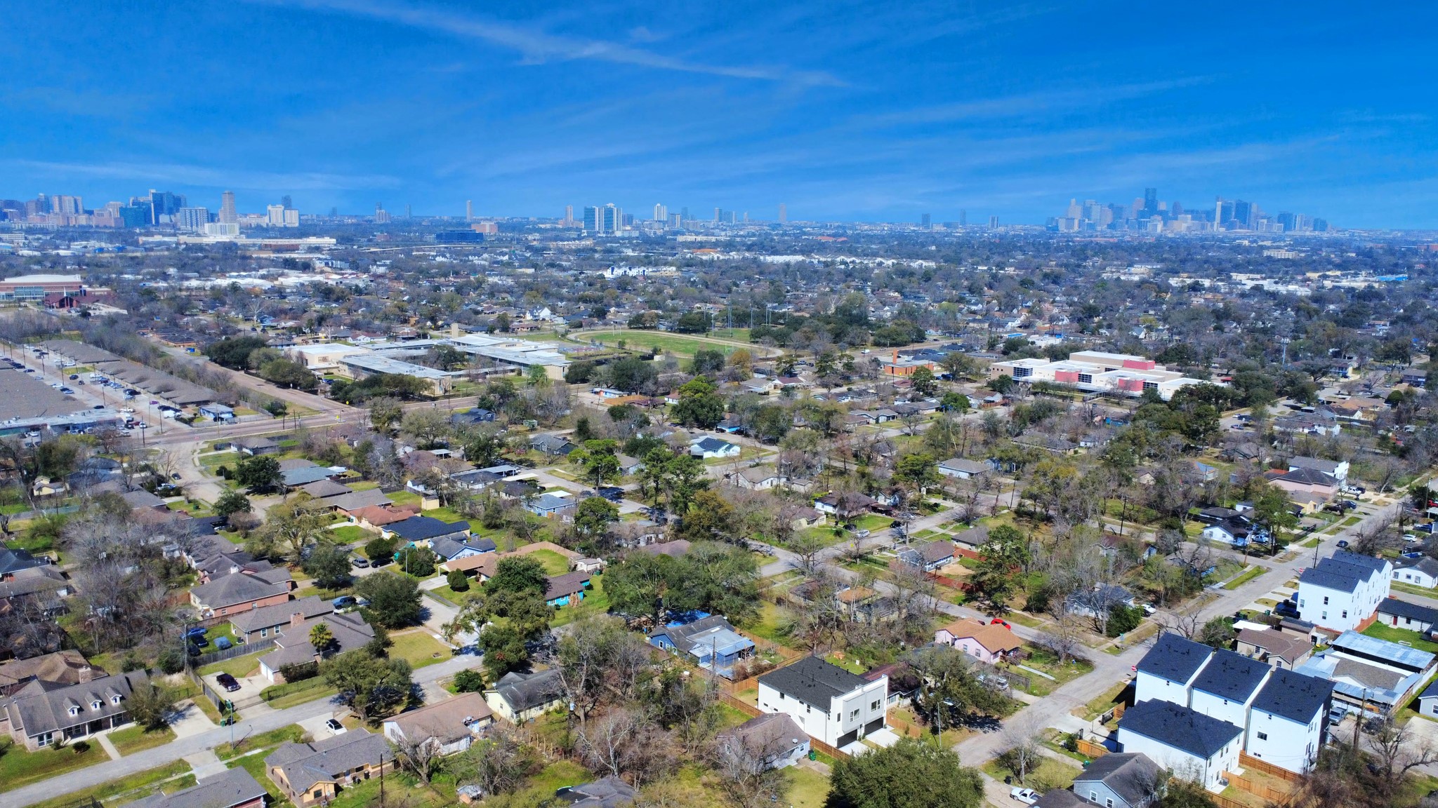 7012 St Augustine Street Houston, TX 77021 - Photo 41 of 45 an aerial view of multiple house
