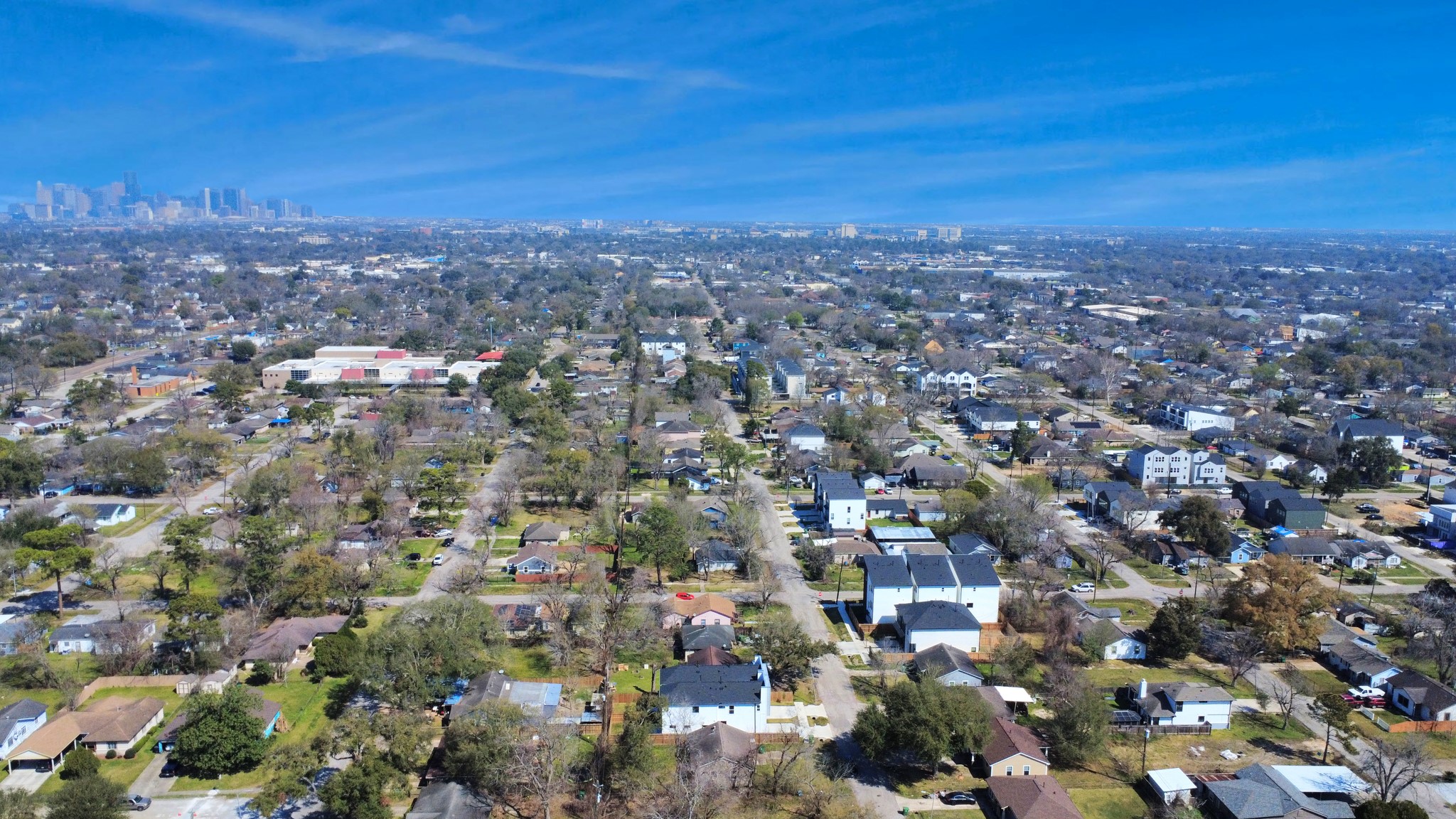 7012 St Augustine Street Houston, TX 77021 - Photo 42 of 45 an aerial view of multiple house