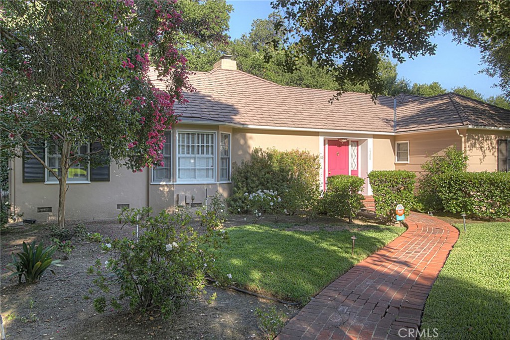 1300 Ramona Road Arcadia, CA 91006 - Photo 2 of 38 a view of a house with a yard and potted plants