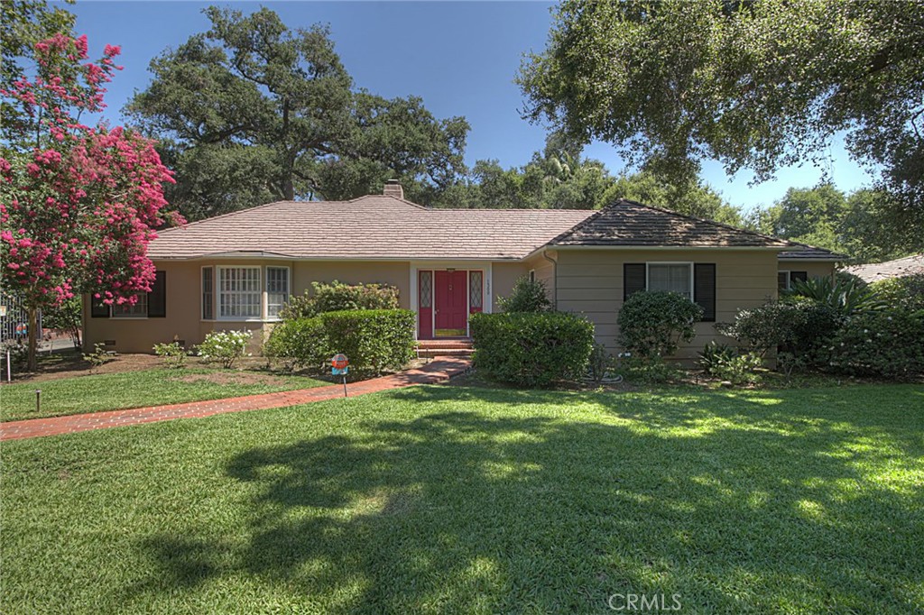1300 Ramona Road Arcadia, CA 91006 - Photo 9 of 38 a front view of a house with a yard and trees