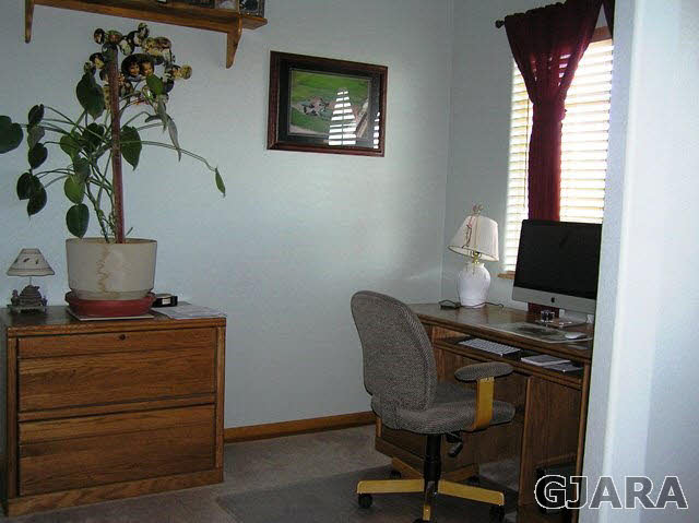 675 S Road Mack, CO 81525 - Photo 21 of 27 a view of a workspace with furniture and a potted plant