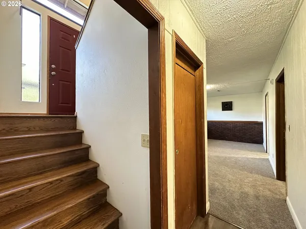 a view of front door