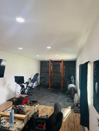 a view of a lake with outdoor space