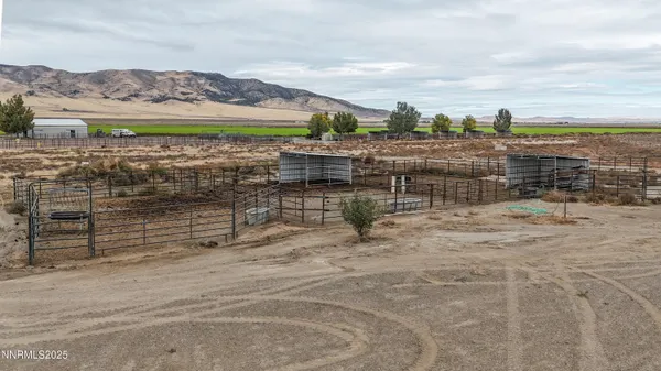 a view of an ocean and beach