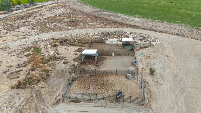 a view of an outdoor space with mountain view