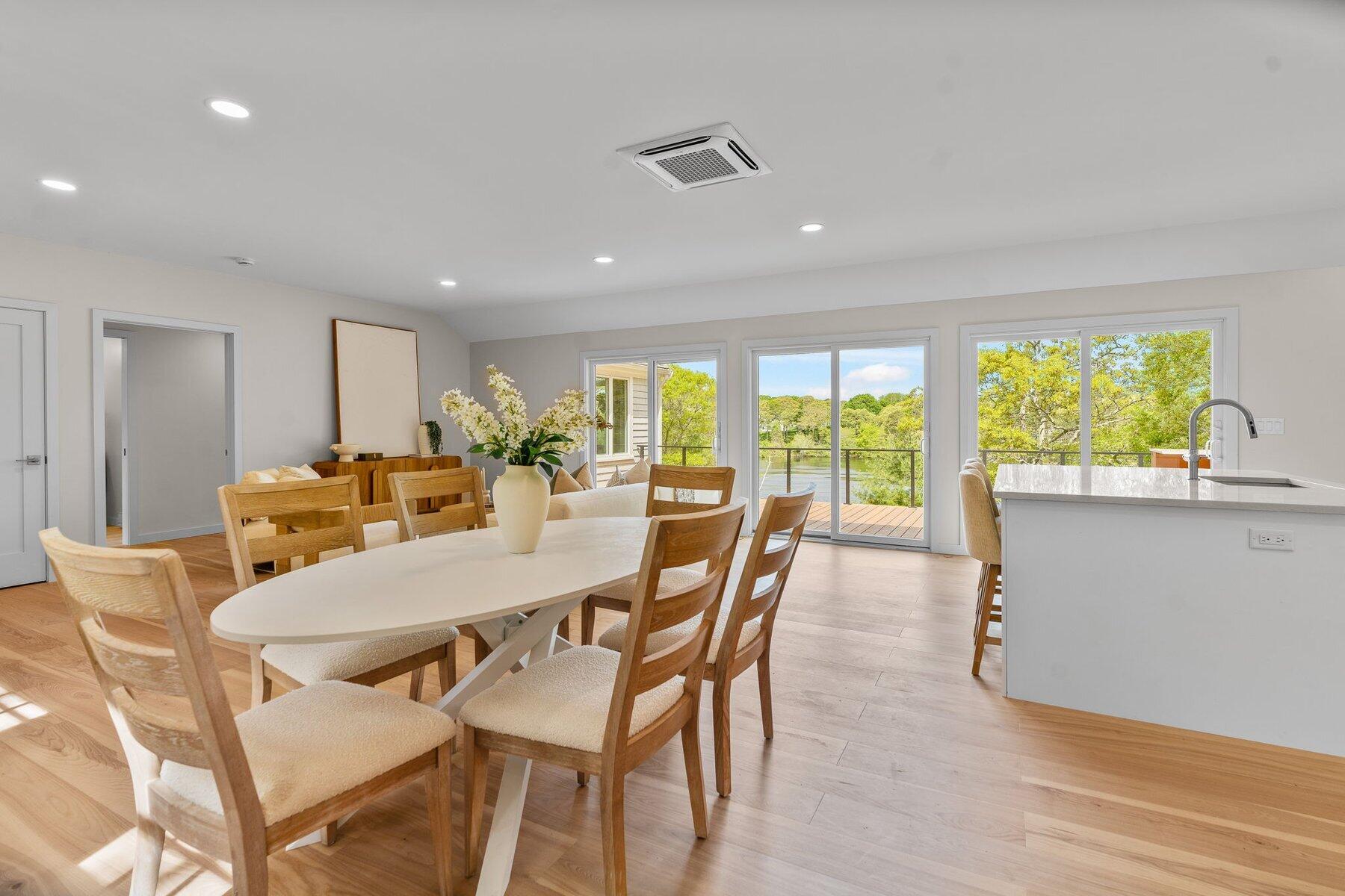 162 Main Street Osterville, MA 02655 - Photo 9 of 50 a view of a dining room with furniture window and outside view