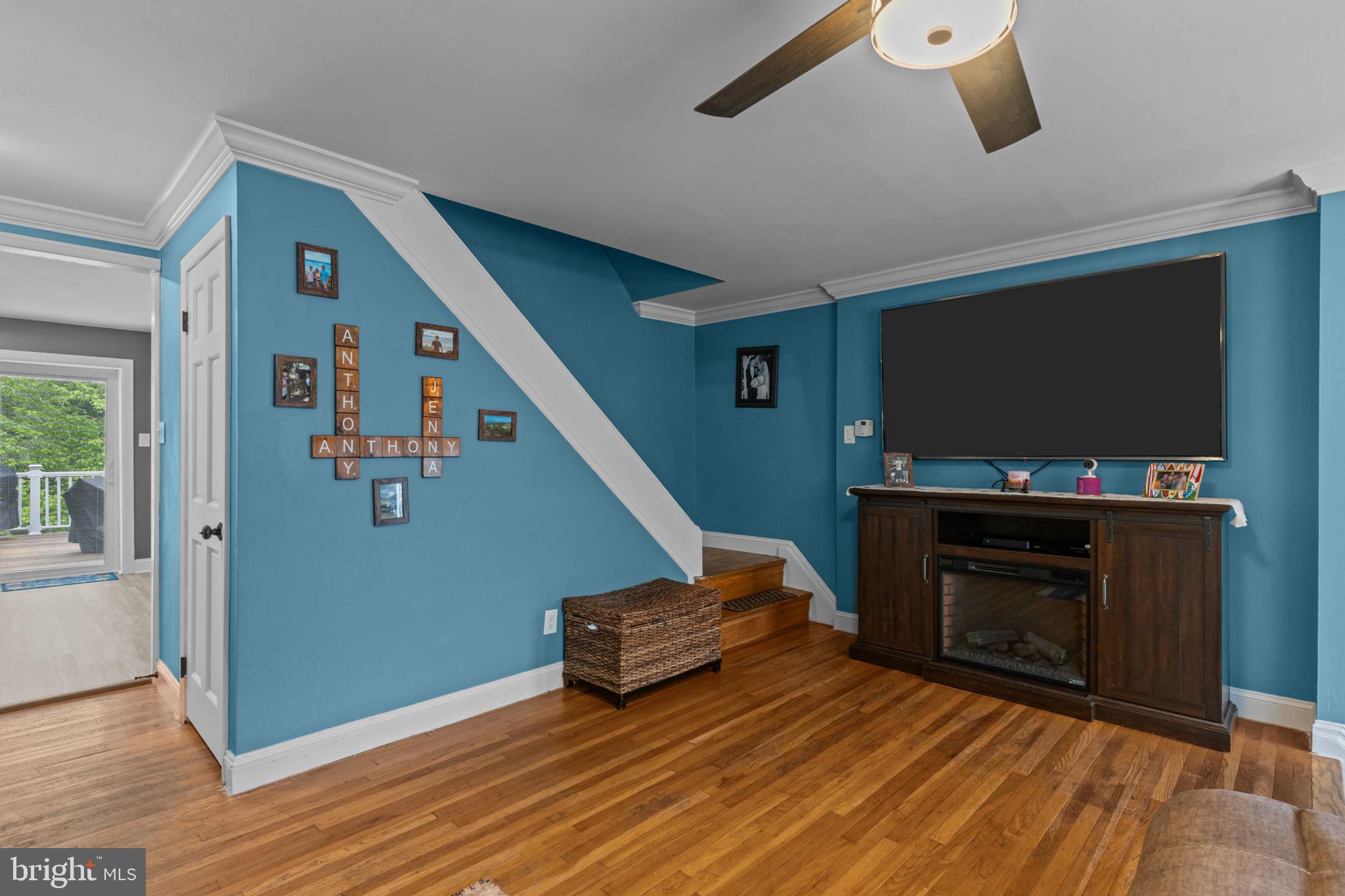 12413 Barbary Road Philadelphia, PA 19154 - Photo 8 of 29 a living room with furniture and a flat screen tv