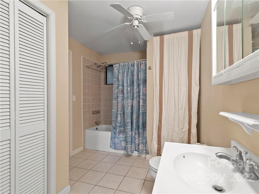 850 Mt Valley Road Waynesville, NC 28785 - Photo 21 of 22 a bathroom with a sink a toilet and shower