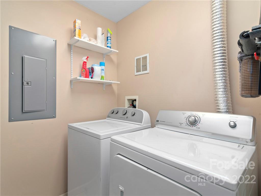 850 Mt Valley Road Waynesville, NC 28785 - Photo 22 of 22 a utility room with dryer and washer