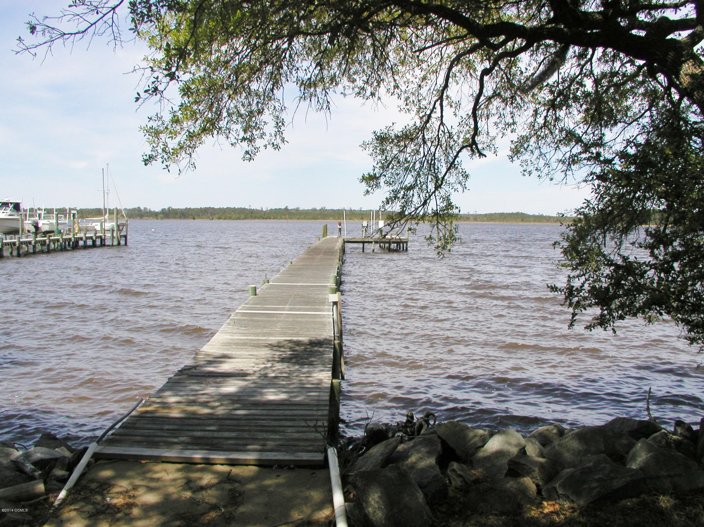 160 Thurman Road Beaufort, NC 28516 - Photo 11 of 20 Another View of Dock & Boat Lift