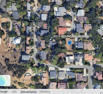 an aerial view of city