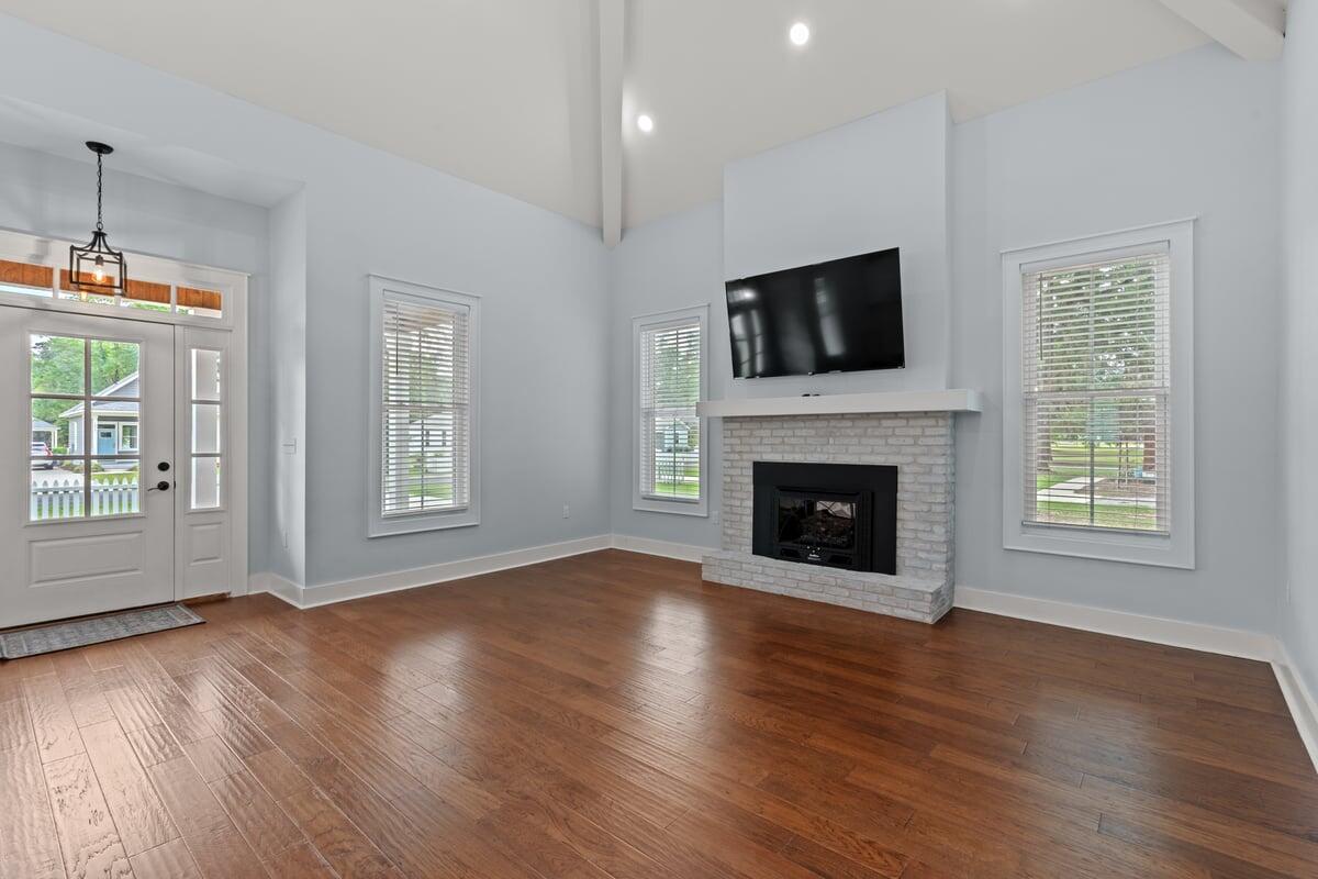 1812 Gordon Road Summerton, SC 29148 - Photo 11 of 37 Fireplace with Buck Gas Log Insert