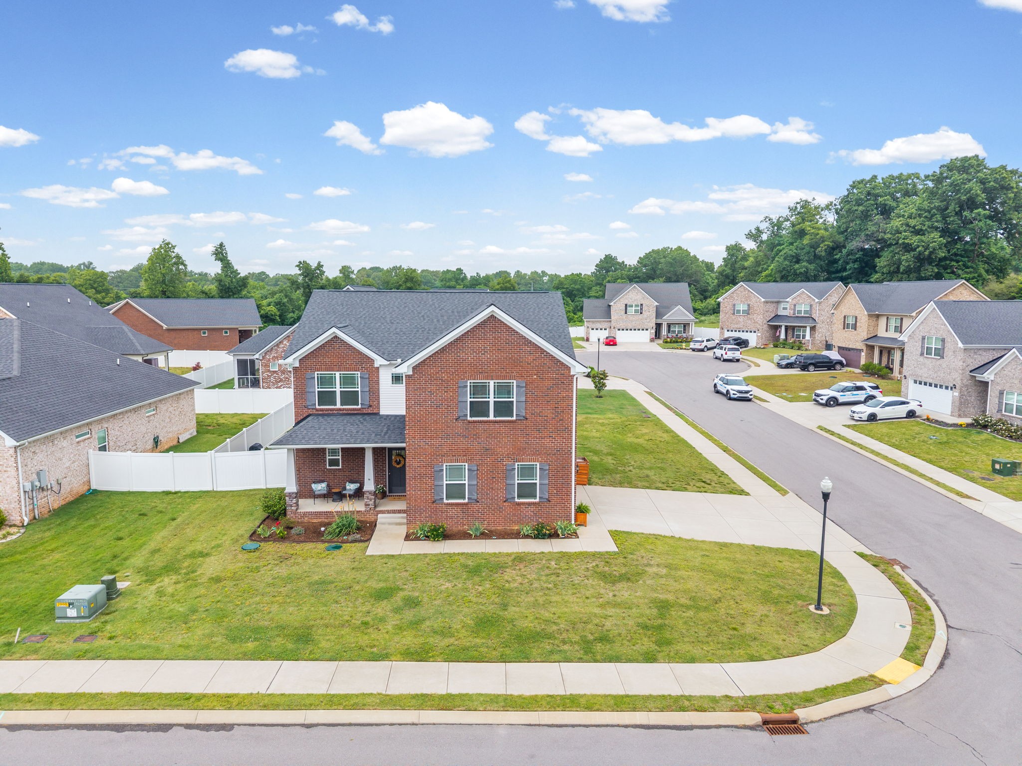 719 Reflections Lane Pleasant View, TN 37146 - Photo 44 of 46 a view of a house with a big yard