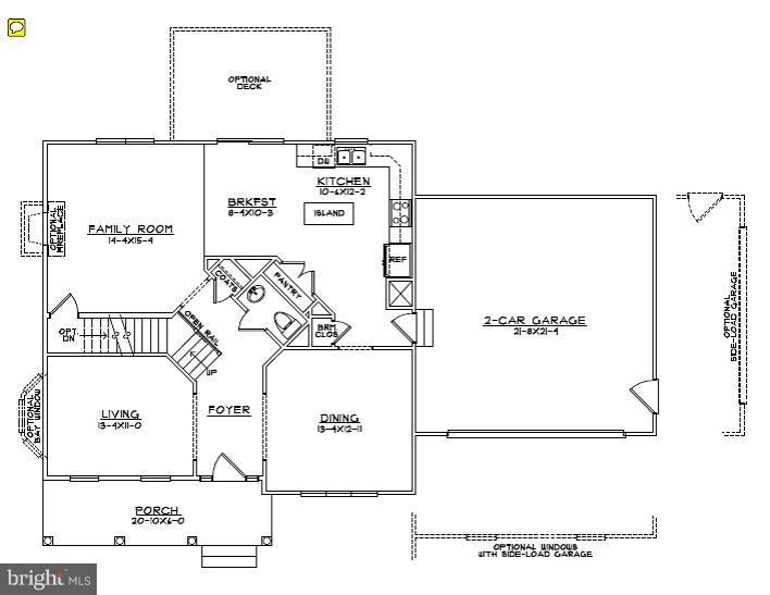 18337 Sharon Road Triangle, VA 22172 - Photo 28 of 29 The Haven - Main Level Floor Plan