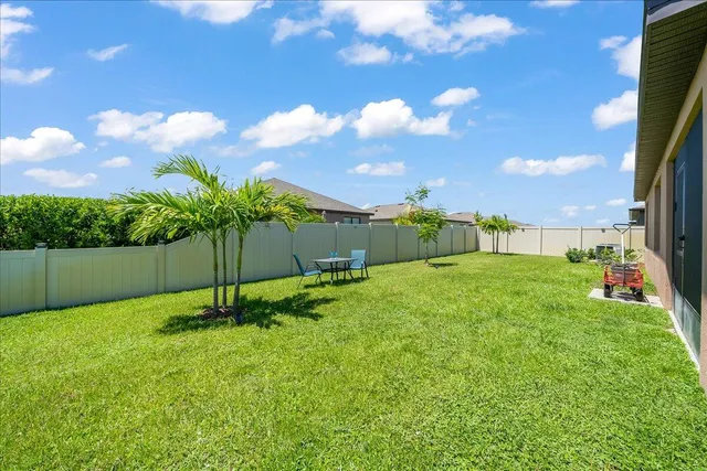 a view of a swimming pool and outdoor space