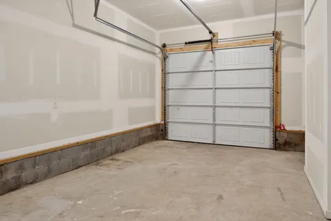 an empty room with a empty space