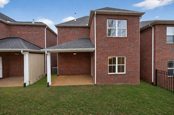 a house view with a outdoor space