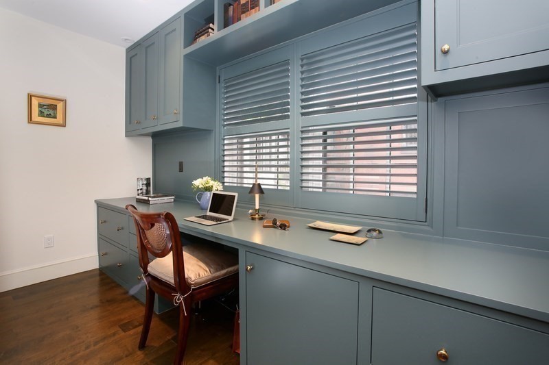7 Spruce Court Boston, MA 02108 - Photo 15 of 25 a view of a workspace with furniture and window