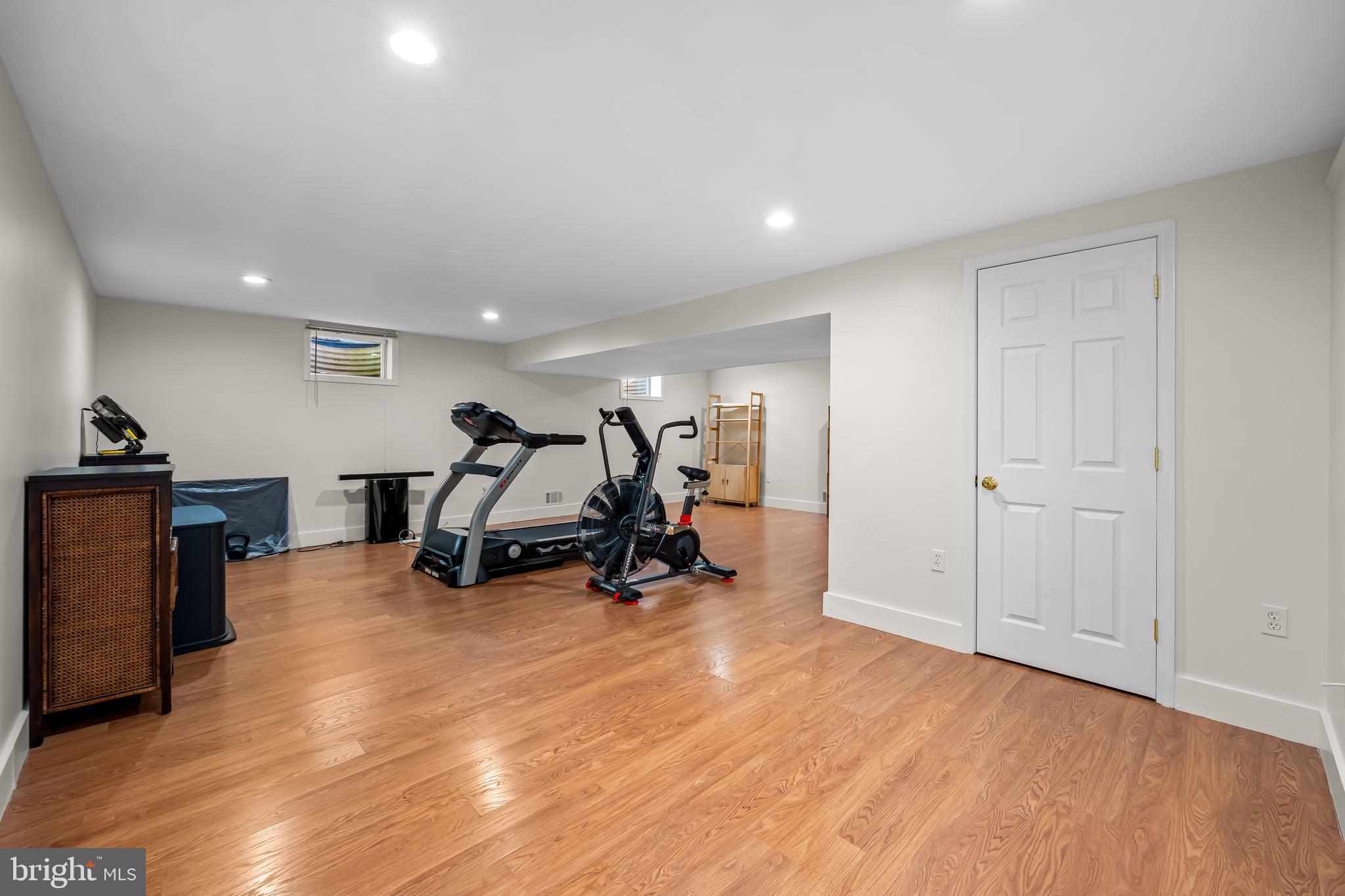 3407 Birch Hollow Road Baltimore, MD 21208 - Photo 41 of 47 a view of a room with gym equipment