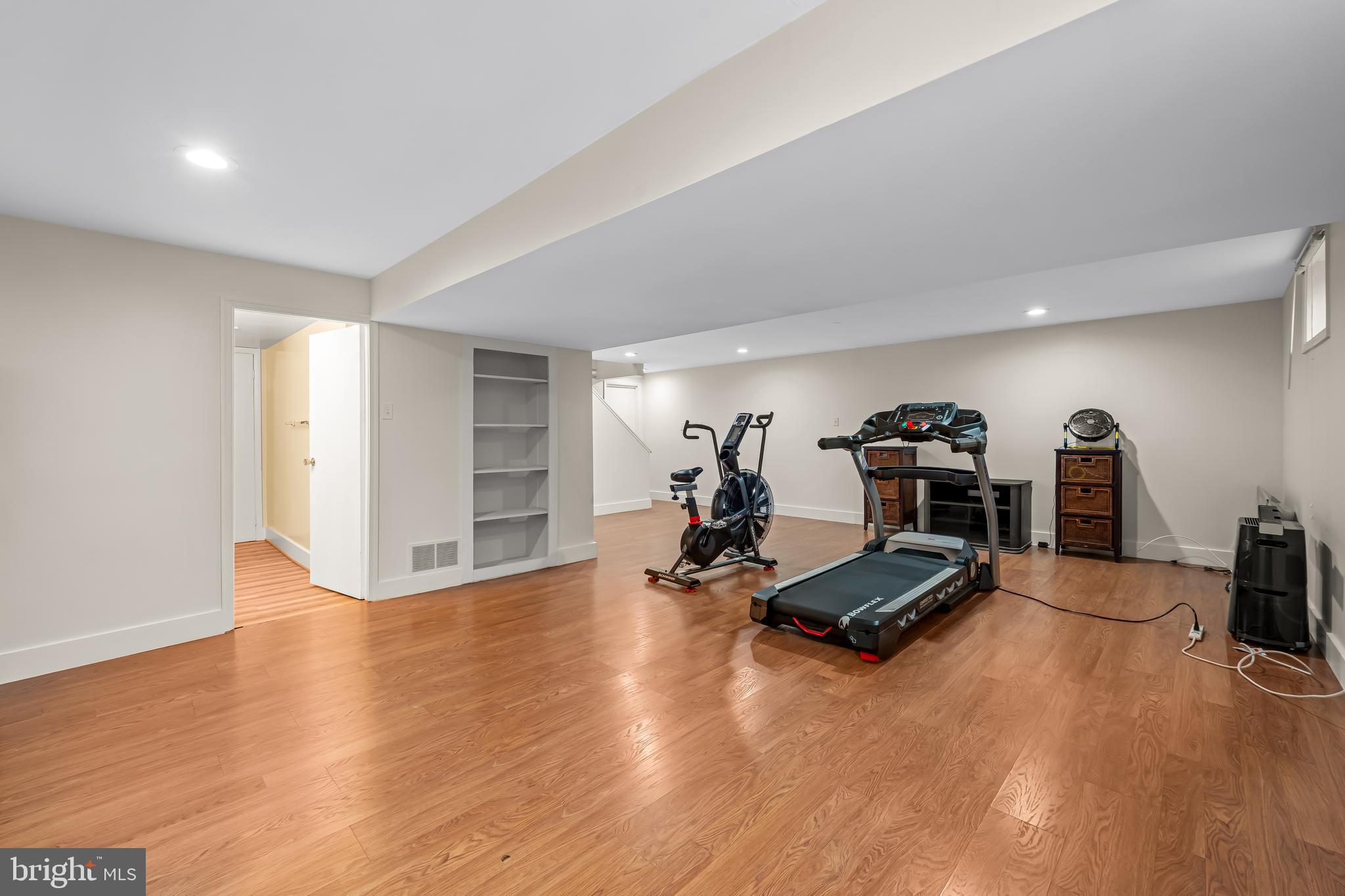 3407 Birch Hollow Road Baltimore, MD 21208 - Photo 42 of 47 a view of a room with gym equipment
