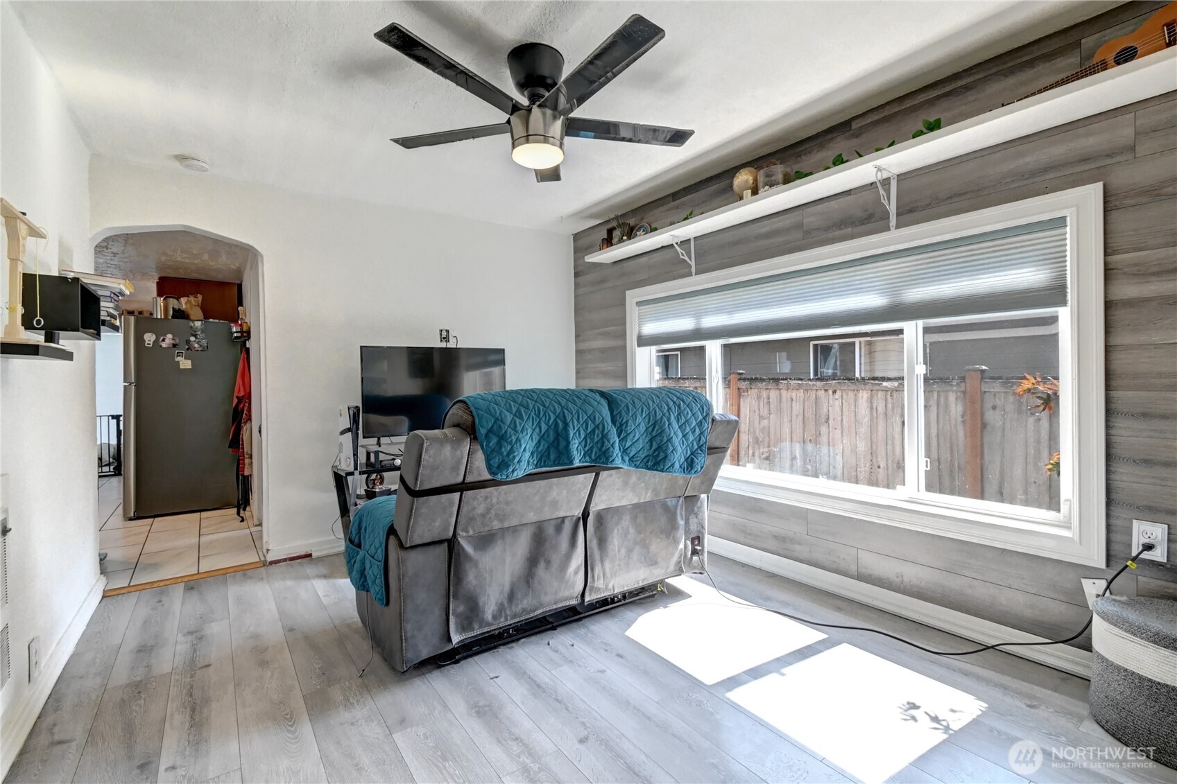 2327 Harrison Avenue Everett, WA 98201 - Photo 5 of 21 a living room with furniture and a flat screen tv