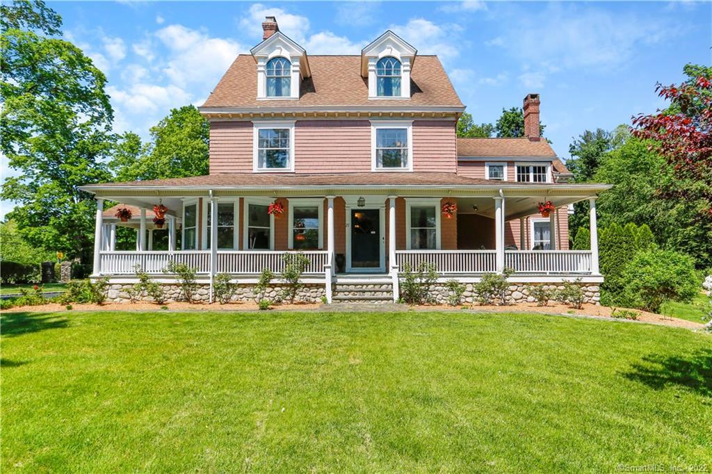 27 Chestnut Hill Road Norwalk, CT 06851 - Photo 1 of 1 Colonial Revival Home with Victorian Elegance!