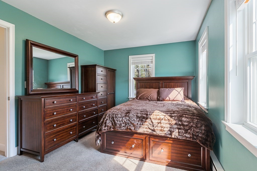 5 Powerstation Road Charlton, MA 01507 - Photo 14 of 21 a bedroom with a bed and a mirror on dresser