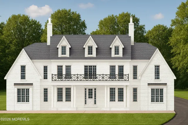 a aerial view of residential houses with yard