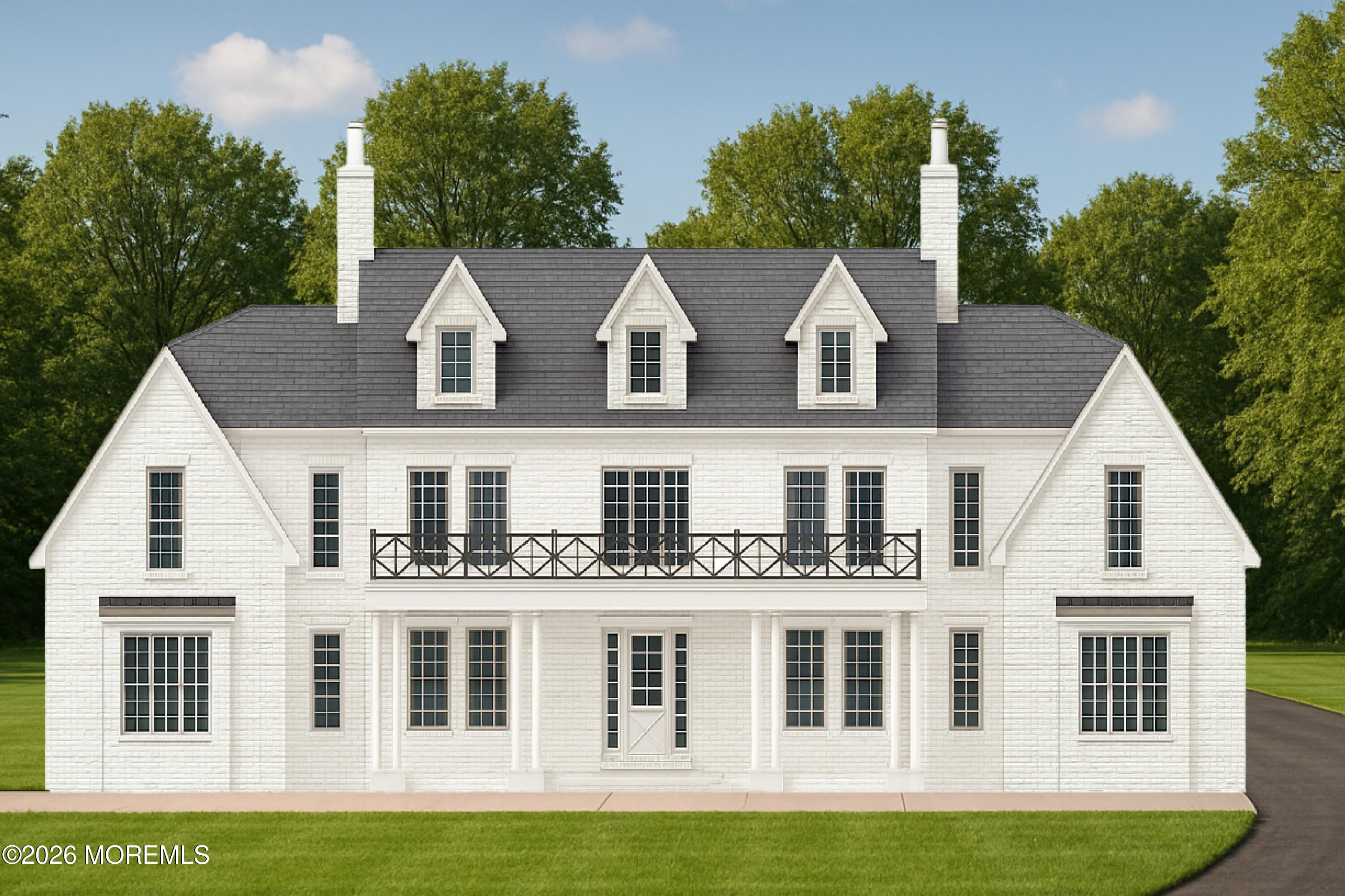 680 Highway 34 Colts Neck, NJ 07722 - Photo 1 of 9 a aerial view of residential houses with yard