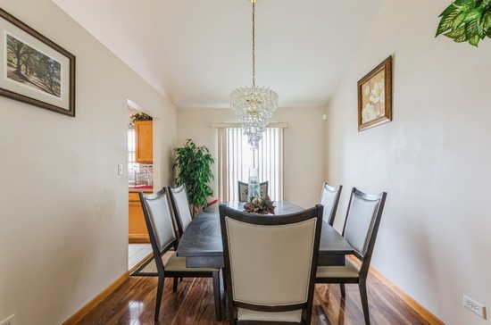509 Farmview Road University Park, IL 60484 - Photo 3 of 19 a view of a dining room with furniture window and wooden floor