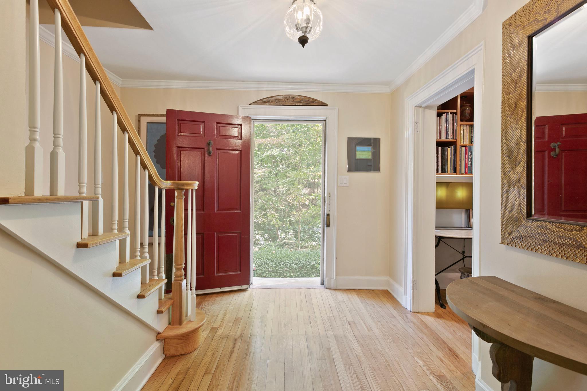 900 Navy Road Towson, MD 21204 - Photo 3 of 78 Center Hallway, facing front, Liv Room to Right