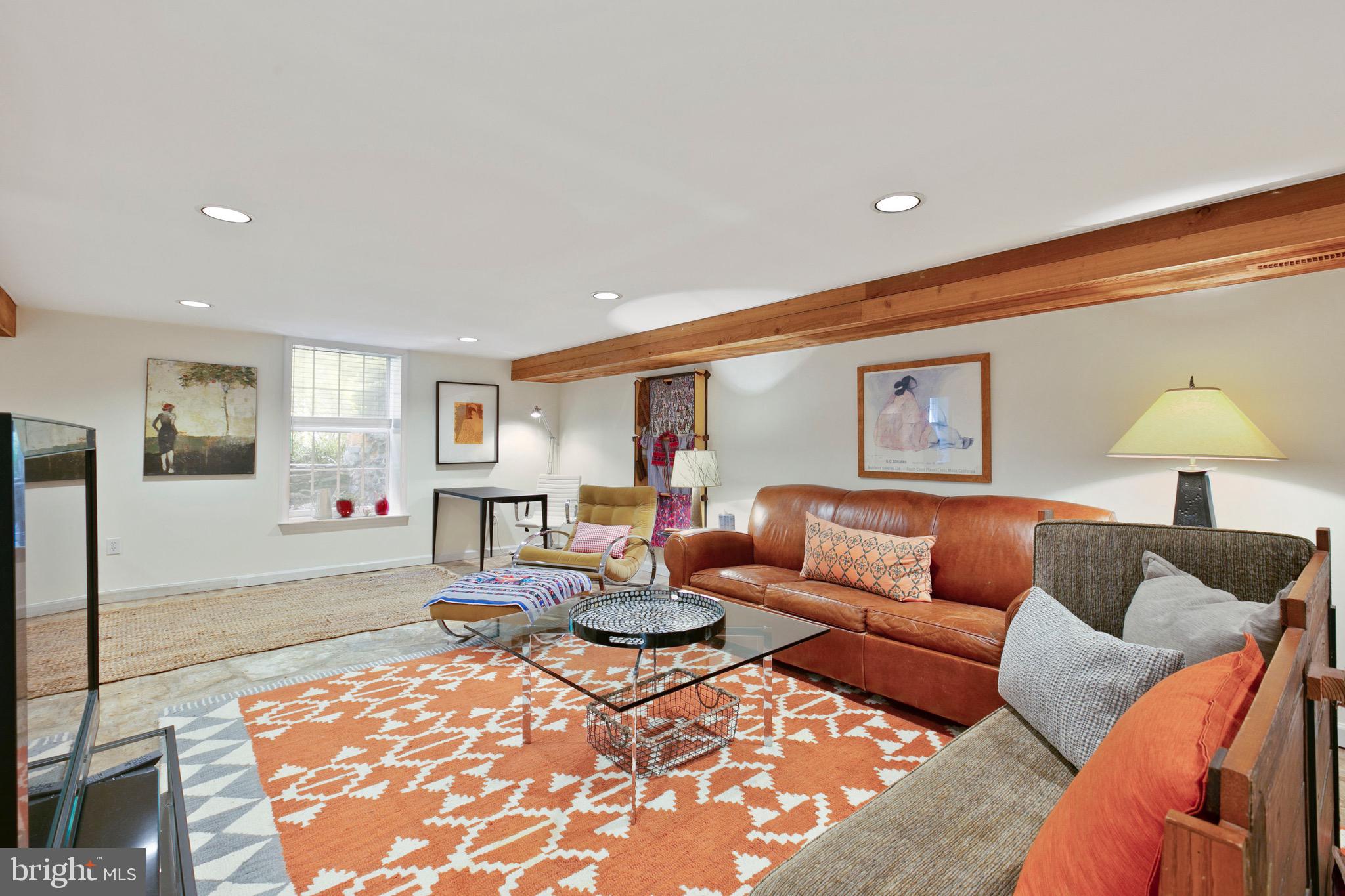 900 Navy Road Towson, MD 21204 - Photo 36 of 78 Lower Level Family Room (towards front)