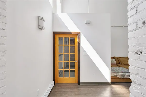 a view of front door