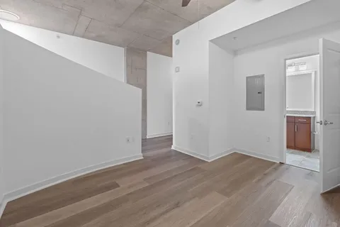wooden floor in an empty room