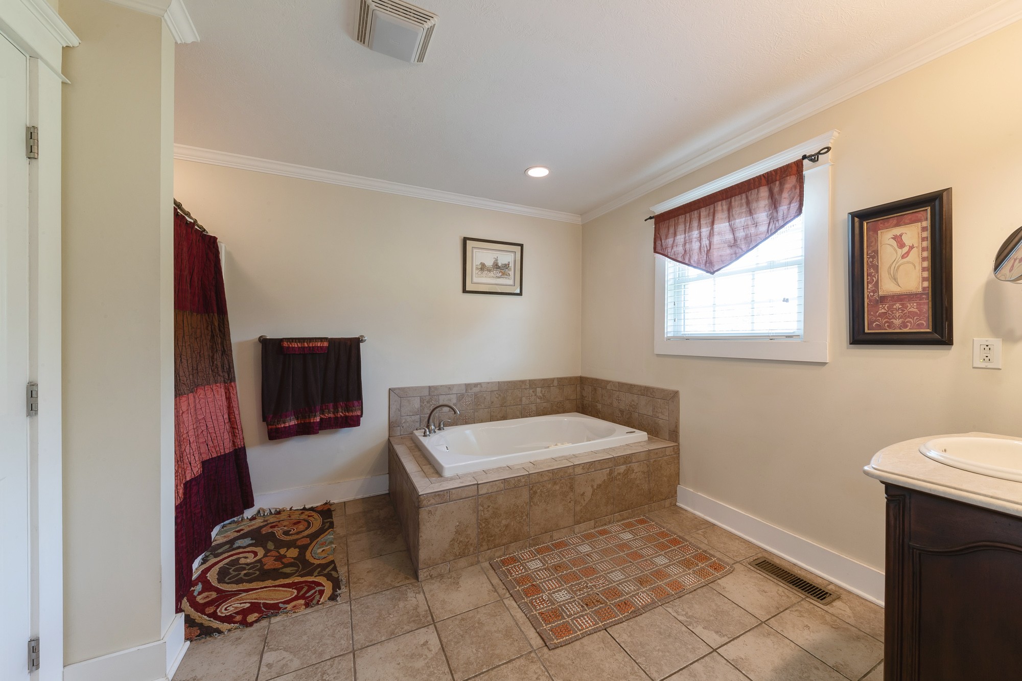 2446 Warner Bridge Road Shelbyville, TN 37160 - Photo 16 of 42 a bathroom with a sink and a mirror