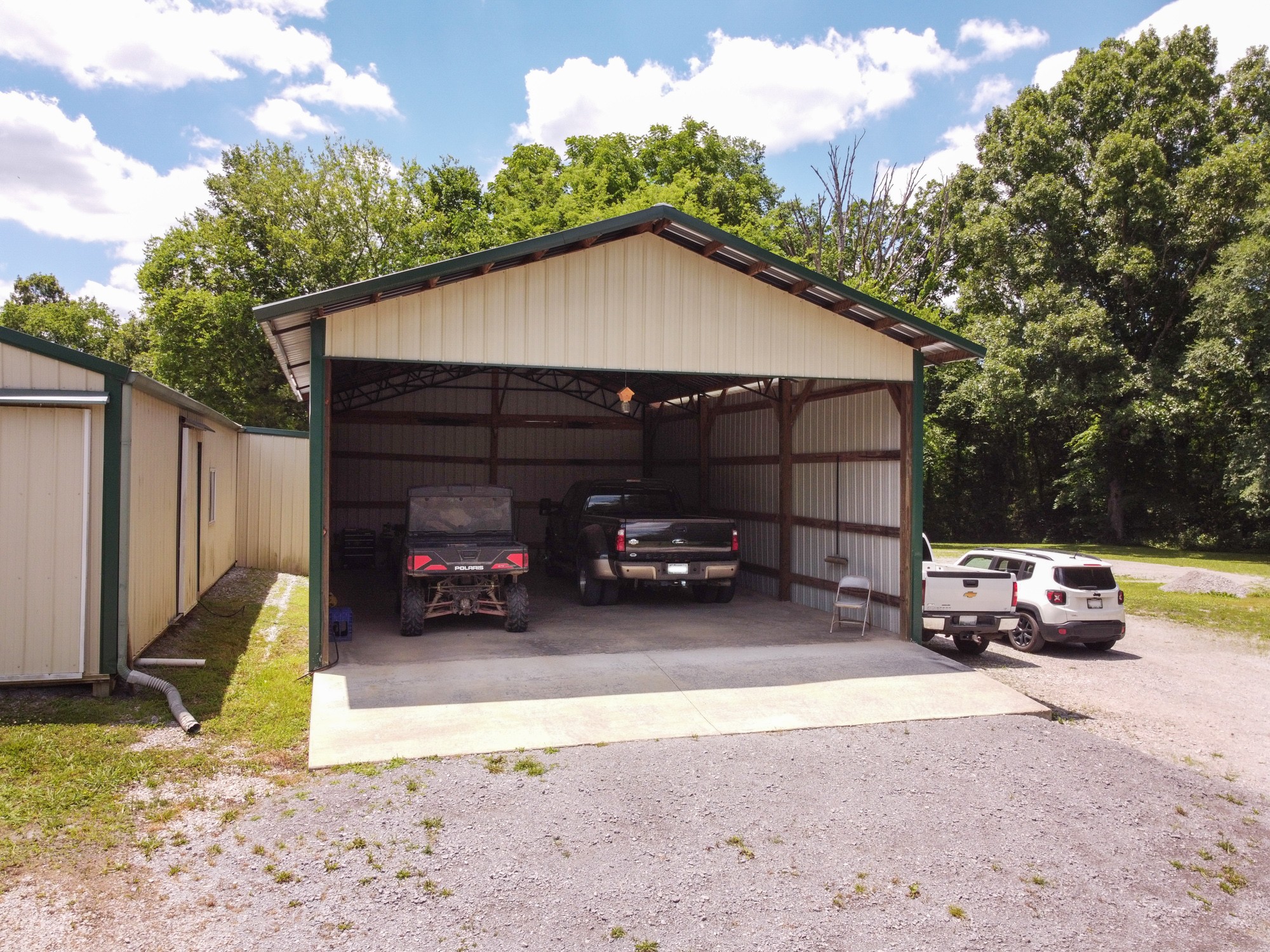 2446 Warner Bridge Road Shelbyville, TN 37160 - Photo 24 of 42 a view of a car parked in garage