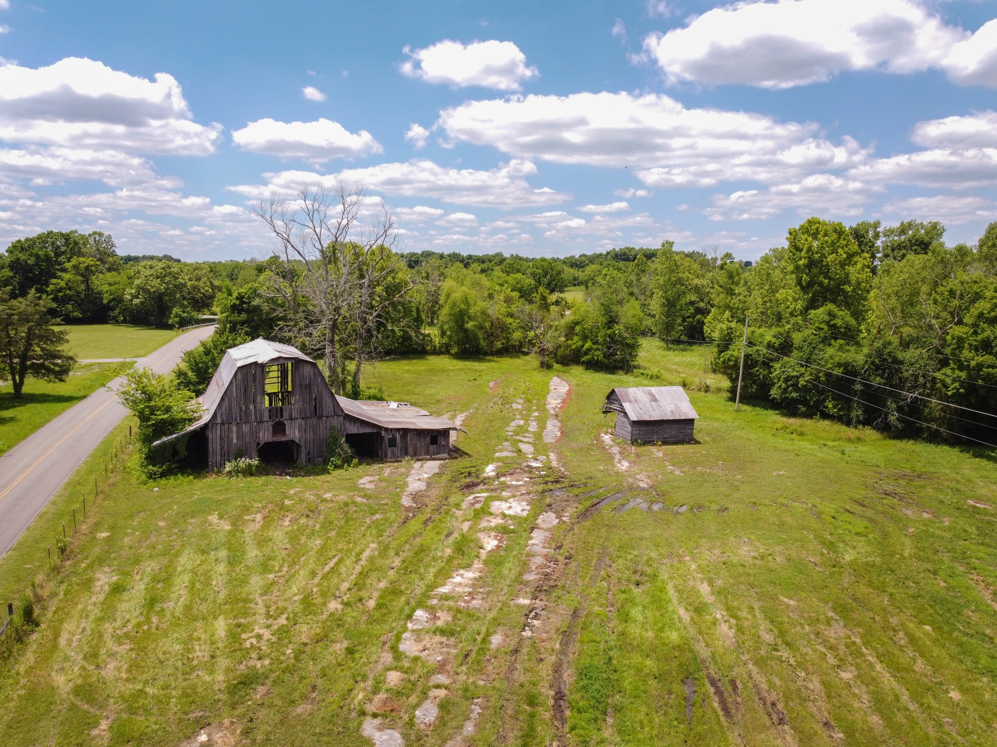 2446 Warner Bridge Road Shelbyville, TN 37160 - Photo 36 of 42 a backyard of a house with table and chairs