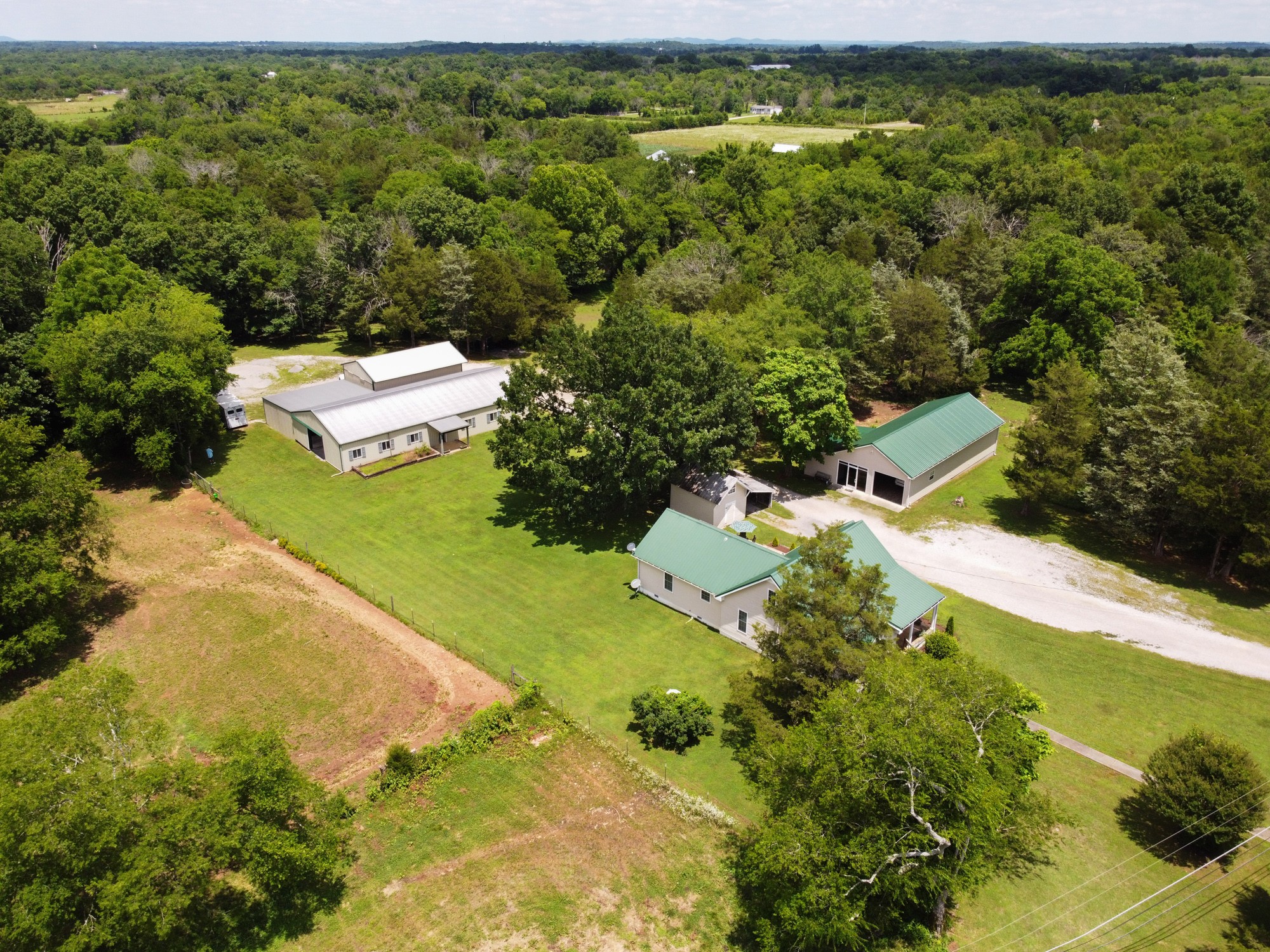 2446 Warner Bridge Road Shelbyville, TN 37160 - Photo 37 of 42 a view of a yard with an outdoor space