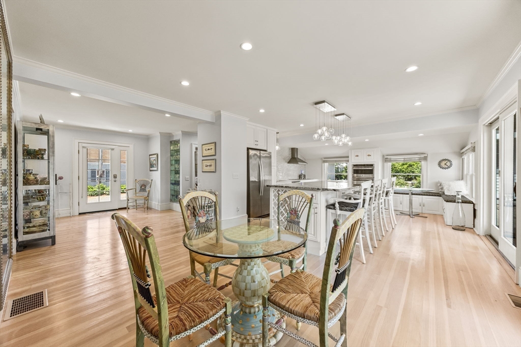 88 Bridge Street Barnstable, MA 02655 - Photo 15 of 36 a dining room with furniture and wooden floor