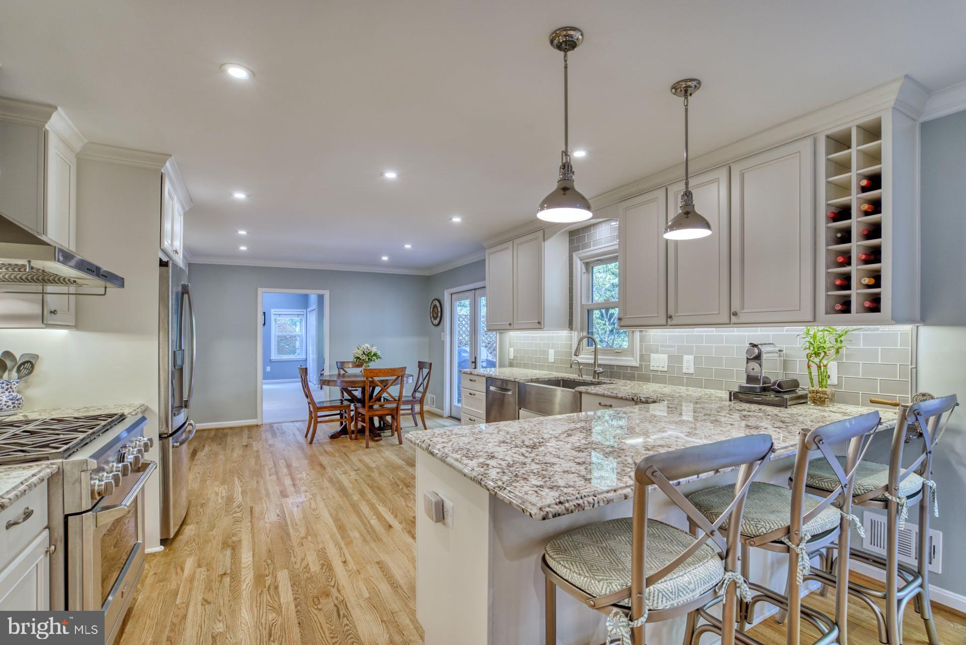 2643 Wild Cherry Place Reston, VA 20191 - Photo 13 of 53 Kitchen with GE monogram and Bosch appliances