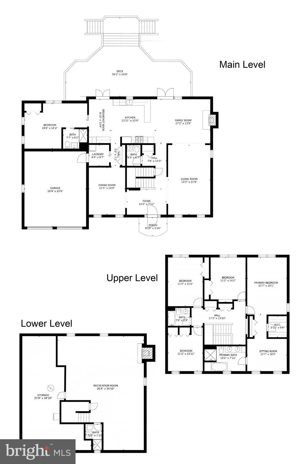 2643 Wild Cherry Place Reston, VA 20191 - Photo 53 of 53 Floor Plan 2643 Wild Cherry Place