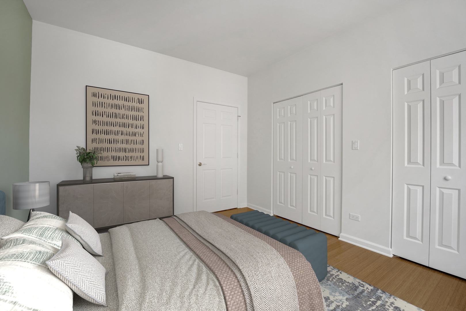 1414 South Halsted Street, Unit 3A Chicago, IL 60607 - Photo 16 of 62 a bedroom with a bed and a window